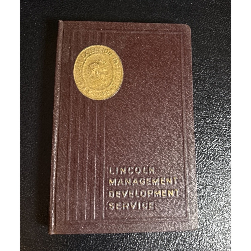 Lincoln Management Development Service - Industrial Materials Handling - 1962